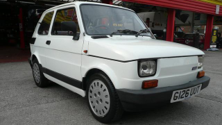 Illustration for article titled Fiat 126 with one liter Yamaha engine is a high revving monster